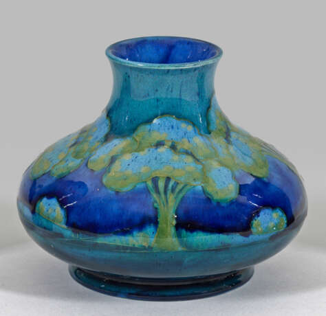Monlit Blue-Vase von William Moorcroft - photo 1
