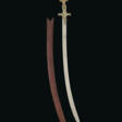 A GEM-SET AND ENAMELLED SWORD (TULWAR) AND SCABBARD FROM THE ARMOURY OF TIPU SULTAN - Archives des enchères