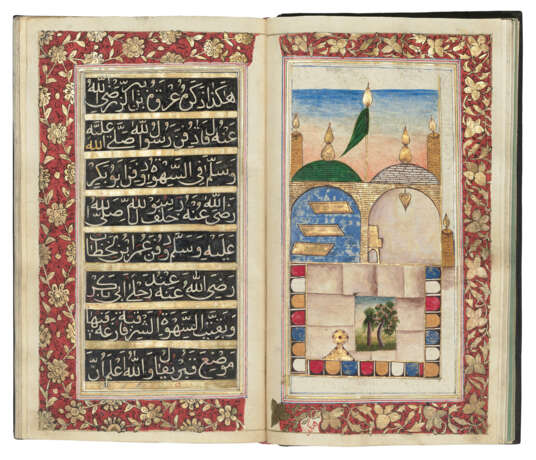 MUHAMMAD BIN SULAYMAN AL-JAZULI (D. 1465 AD): DALA`IL AL-KHAYRAT - Foto 1