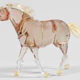 Glasskulptur eines Pferdes - photo 1