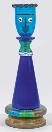 Moderne figürliche Murano-Tischlampe von Romano Dona - Foto 1