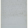 A manuscript abstract for his late work on electromagnetism - Archives des enchères