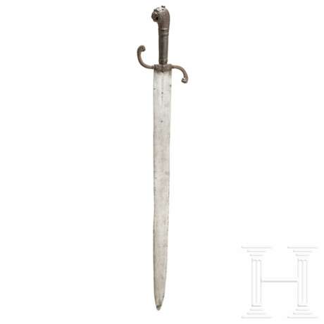Schwert mit Löwenkopfknauf, süddeutsch/Schweiz, um 1600 - Foto 1