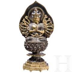 Mehrteilige Avalokiteshvara-Figur, Nepal, 20. Jhdt.