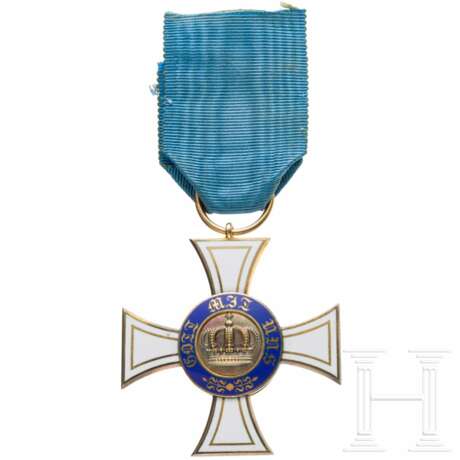 Königlicher Kronen-Orden - Kreuz 3. Klasse, 2. Modell, bis 1916 - Foto 1