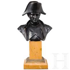 Napoleon I. - geschwärzte Bronze-Tischbüste "Baril 1830"