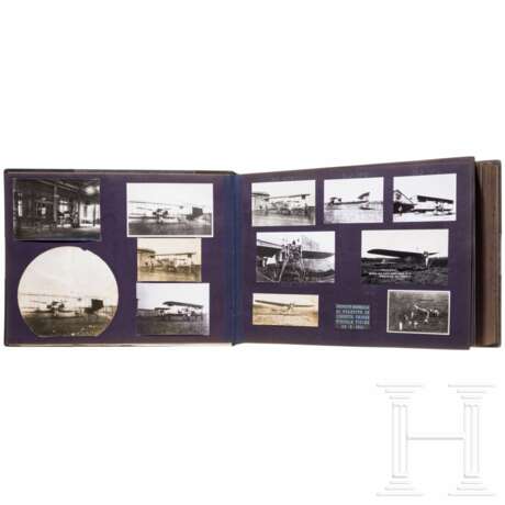 Großes Werksalbum des Flugzeugherstellers Caproni, datiert 1909 - 1935 - photo 1