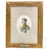 Kaiser Karl I. von Österreich - gerahmtes koloriertes Portraitfoto - Foto 1