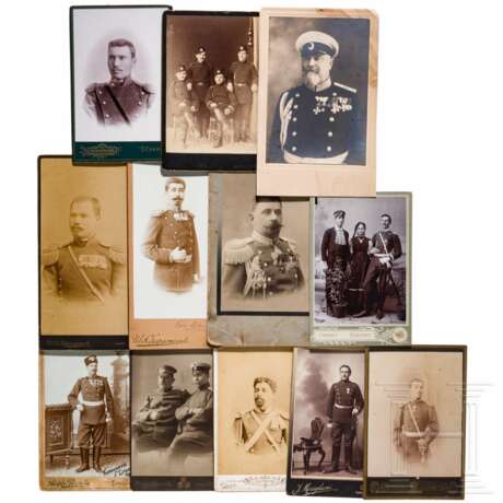 Ca. 45 teils großformatige Fotos überwiegend von hohen Militärangehörigen, 1900 - 1935 - фото 1