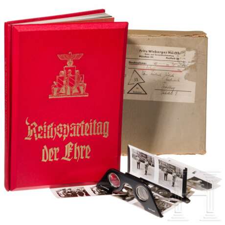 Raumbildalbum "Reichsparteitag der Ehre 1936 ", im Versandkarton - Foto 1