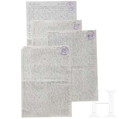 Albert Speer - vier handgeschriebene Briefe an seine Großmutter, Allied Prison Spandau, 1955-57 - photo 1