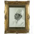 Sultan Mohammed V. von Marokko - großformatiges Portraitfoto mit Widmung - Auktionspreise