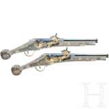 Ein Paar reich verbeinter Radschlosspistolen, hochwertige Sammleranfertigungen im sächsischen Stil des späten 16. Jhdts. - фото 1