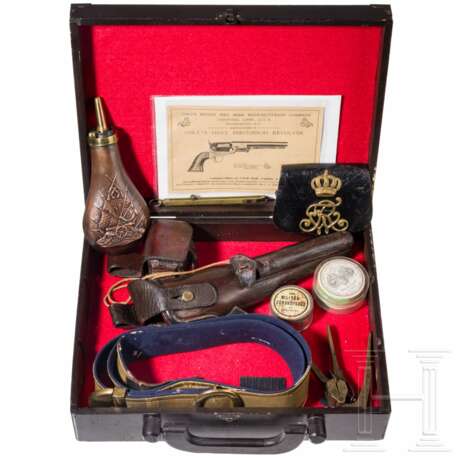 Preußen, Lederholster für Marine-Colt 1851 Navy - Foto 1