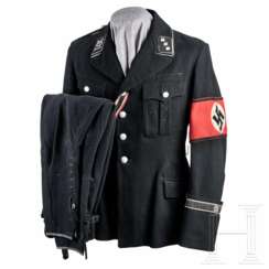 A Service Uniform for a Untersturmführer of Standarte 101 "Saaz Egerland Sudeten"