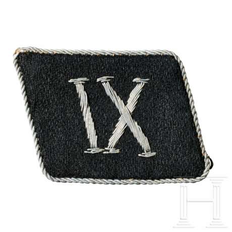 A Right Collar Tab for Officer of SS-Abschnitt IX "Würzburg" - photo 1