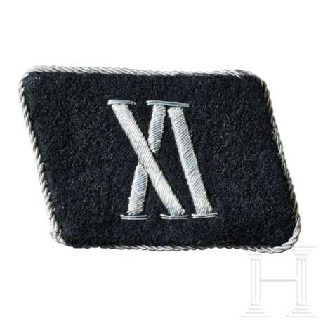 A Right Collar Tab for Officer of SS-Abschnitt IX "Koblenz" - photo 1