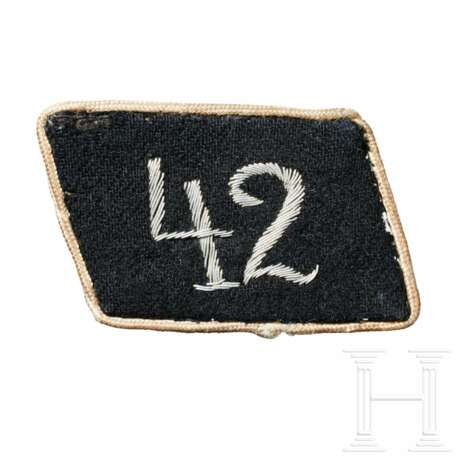 A Single Collar Tab for SS-Fuss-Standarte 42 "Berlin" Enlisted, 1933-34 - фото 1