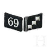 A Pair of Collar Tabs for an Obersturmführer of SS-Fuss-Standarte 69 "Hagen/Westf." Officer - photo 1