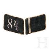 A Pair of Collar Tabs for a Sturmmann of SS-Fuss-Standarte 84 "Chemnitz" Enlisted, 1933-34 - Foto 1