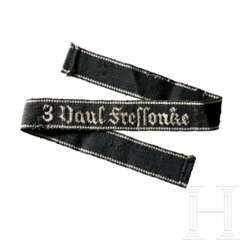 A SS Cuff Title – Martyr "Paul Fressonke"