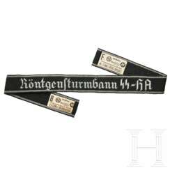 A Cufftitle for SS-Headquarters Motorized X-Ray Battalion, Officer