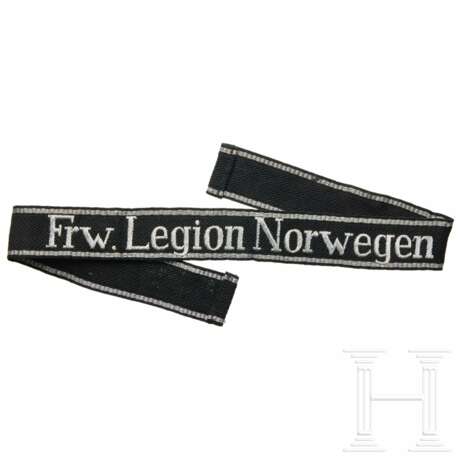 A Cufftitle for 6.SS-Gebirgs-Division "Nord", Norwegian SS & Police Companies, Officer - фото 1