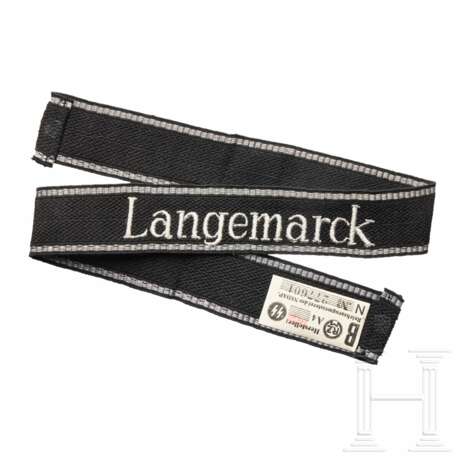 A Cufftitle for 27. SS-Freiwilligen-Grenadier-Division “Langemarck”, Enlisted - фото 1