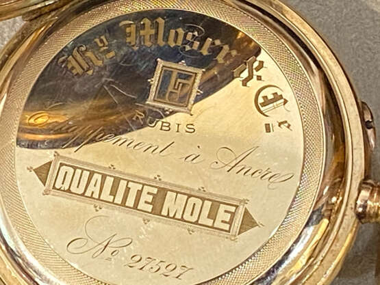 H. MOSER & CIE. SAVONETTE-TASCHENUHR FÜR DEN RUSSISCHEN MARKT - photo 13