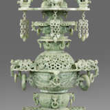 Prachtvolle Henan-Jadeschnitzerei - photo 1