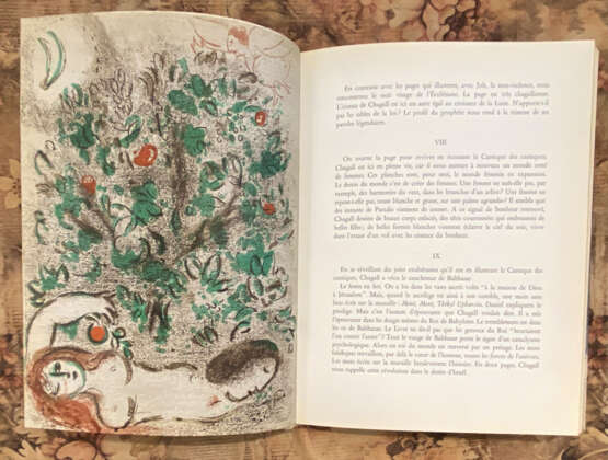 MARC CHAGALL: DESSINS POUR LA BIBLE. VERVE, NR. 37/38, PARIS, TÉRIADE ÉDITEUR, 1960 - Foto 4