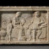 A GREEK MARBLE HERO RELIEF - photo 1
