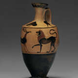 AN ATTIC BLACK-FIGURED LEKYTHOS - Foto 1