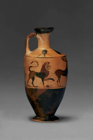 AN ATTIC BLACK-FIGURED LEKYTHOS - фото 2