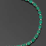 Klassisches Smaragdarmband - фото 1