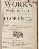 The Works of the Famous Nicolas Machiavel