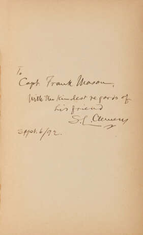 Grant's Memoirs, Inscribed to Capt. Frank Mason - Foto 2