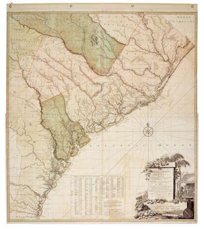 A Map of South Carolina and a Part of Georgia - Foto 1