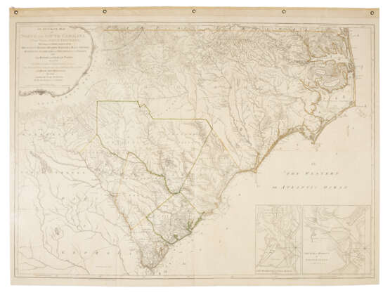 Mouzon's Map of the Carolinas - фото 1