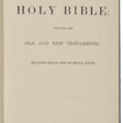 The Holy Bible: Containing the Old and New Testaments; Translated Literally from the Original Tongues - Prix ​​des enchères
