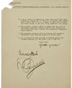 Greta Garbo. Her first U.S. studio contract
