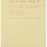 Preparation notes for his debate against Jimmy Carter - Foto 2