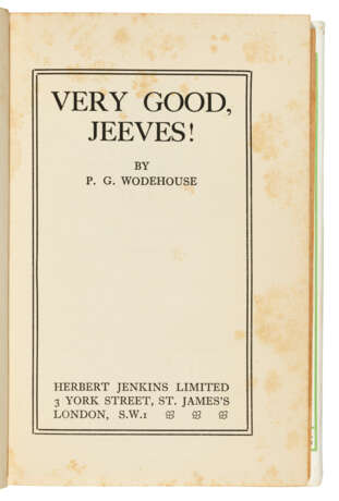 Very Good, Jeeves! - photo 2