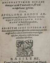 Apollonius Rhodius.