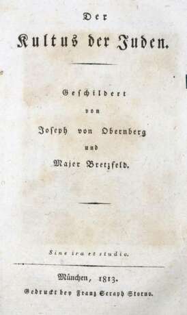 Obernberg, J.v., M.Bretzfeld u. F.L.zu Stolberg. - Foto 2