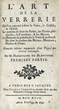 Haudicquer de Blancourt, (J.). - photo 1