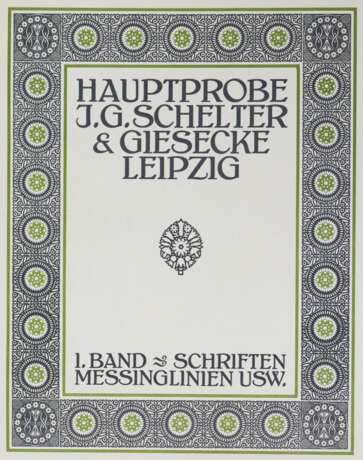 Schelter, J.G. u. Giesecke. - Foto 1