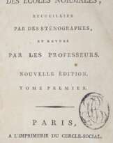 Seances des ecoles normales