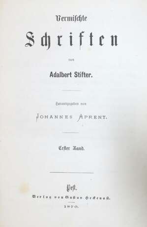 Stifter, A. - Foto 1