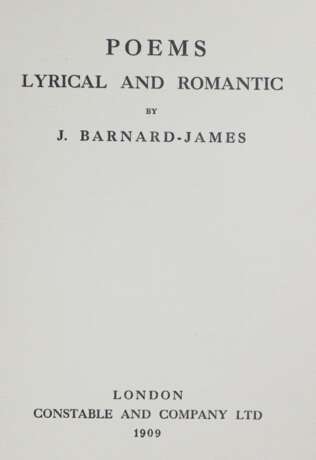 Barnard-James, J. - фото 1